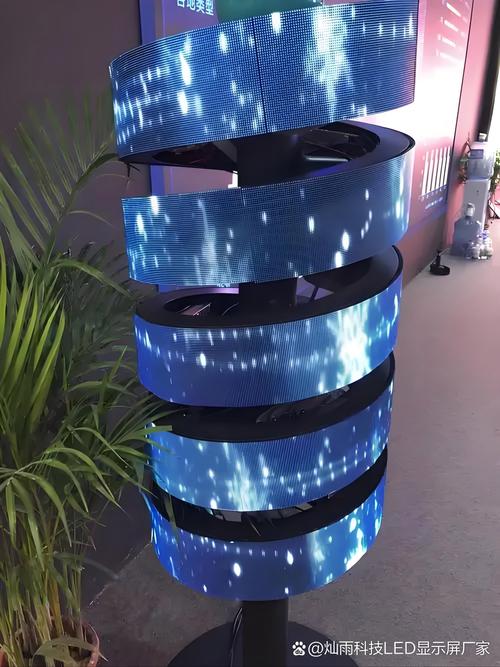可弯曲的视界 LED柔性屏技术如何重塑商业显示场景